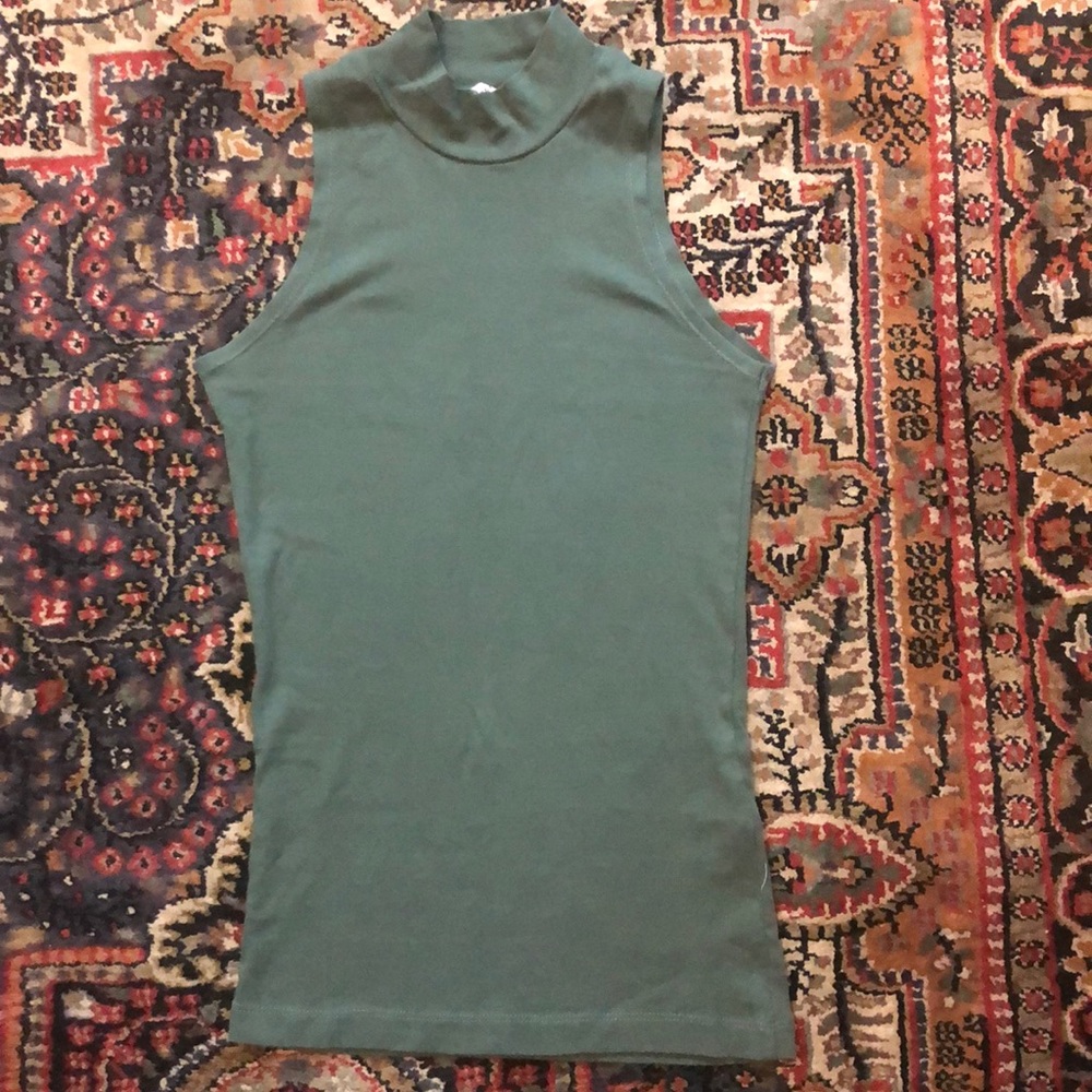 Mock neck tank too